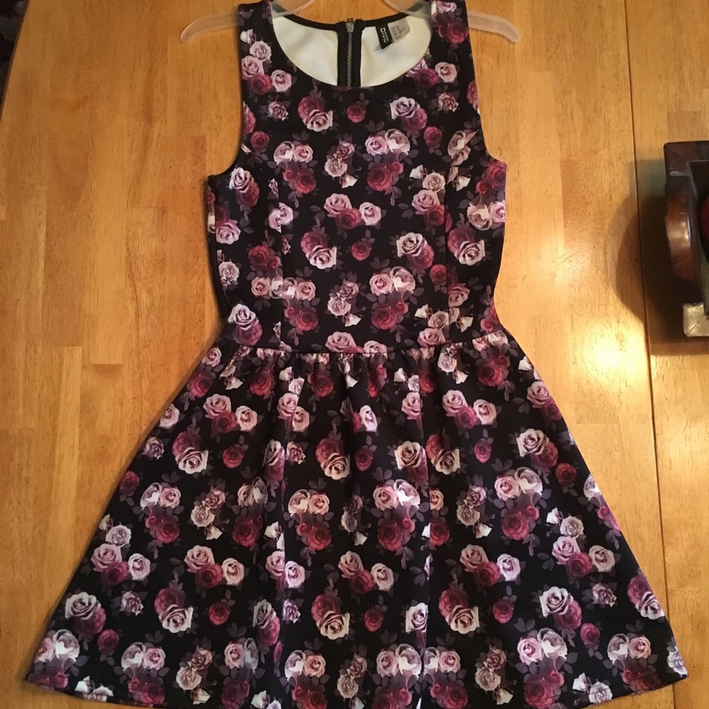 Flower Print Dress